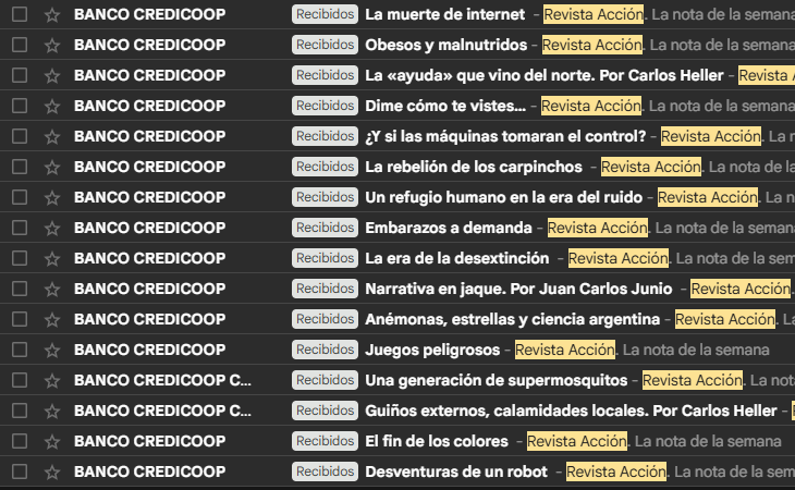brund33's tweet photo. que carajo esta cocinando el newsletter de credicoop https://t.co/59jpfpJZeQ