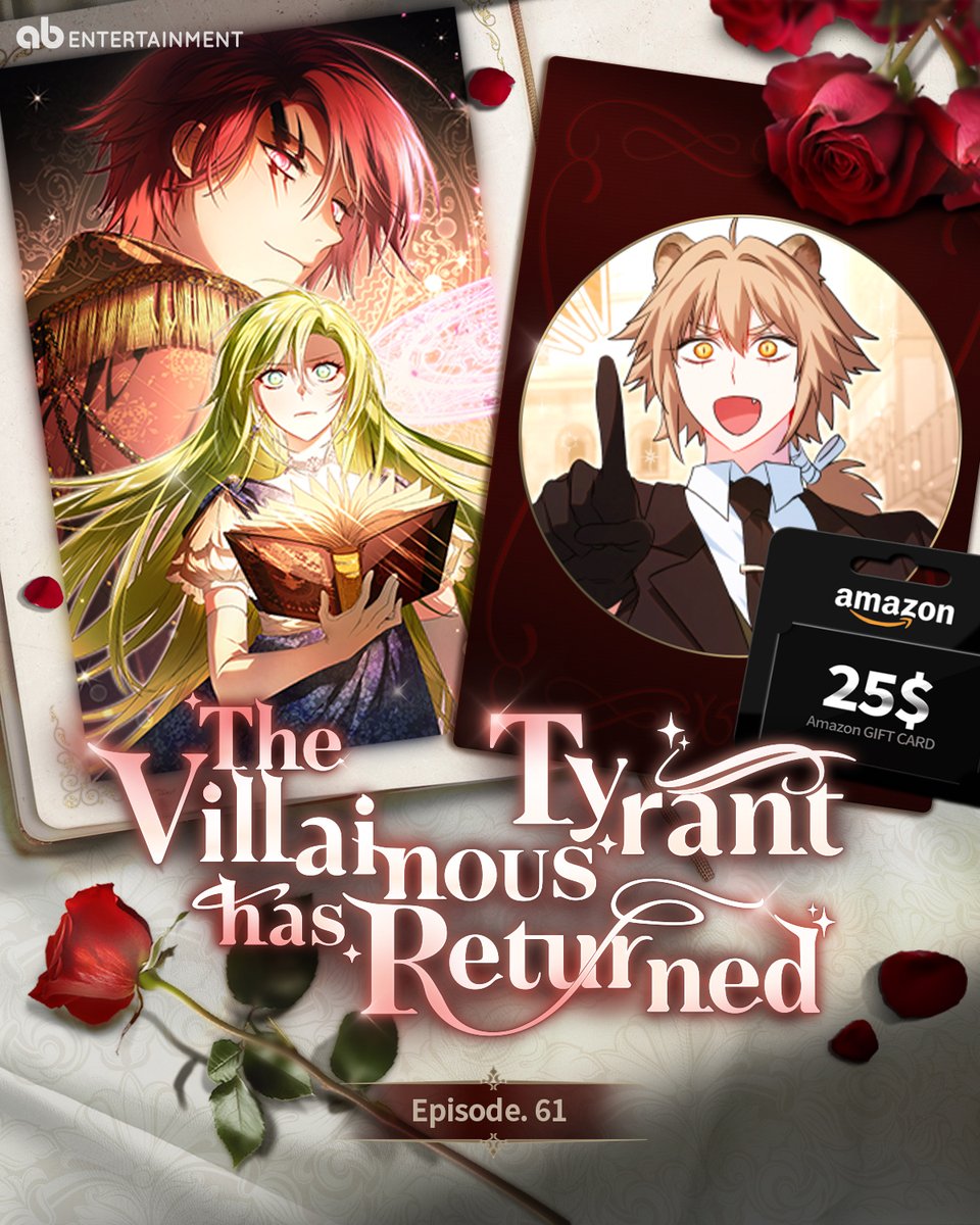 🎀The Villainous Tyrant Has Returned – Episode 61 is here!

To uncover the truth, Ludwig leaves the Garnet Palace and heads outside.

🎁 Win a $25 Amazon Gift Card!
To enter:
1️⃣ Follow us
2️⃣ Retweet this post
📅 Winner announced: October 24
※This event will be held
