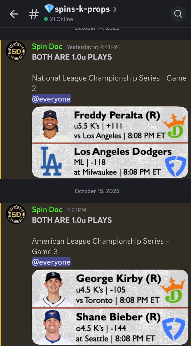 Man it’s good being in <a href="/WINTHEDAYVIP/">WTDVIP</a> for #Postseason .

So much bitching on X about players, managers, books, etc. We don’t have to worry about such things. We just count the 💴.

whop.com/win-the-day-vi…

<a href="/SosaPicks/">Sosa</a>