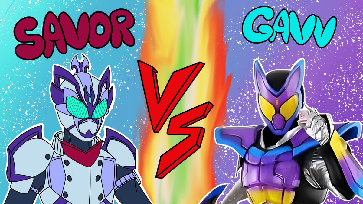 LadyCassandrina's tweet photo. Video Submission for #TOKUART25 ✨
Kamen Rider Savor VS Kamen Rider Gavv (Original Comic + Dub)
@Evil_Antho and I, with our creative powers combined, were able to bring this concept to life. His drawings, my editing, our voice acting. ❤️
https://t.co/HWbRGchhUi https://t.co/C3MR3jYmAL