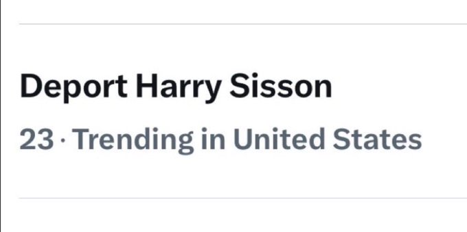 <a href="/4thOfJuly365/">Mr. Star Spangled MAGA</a> Deport Harry Sisson