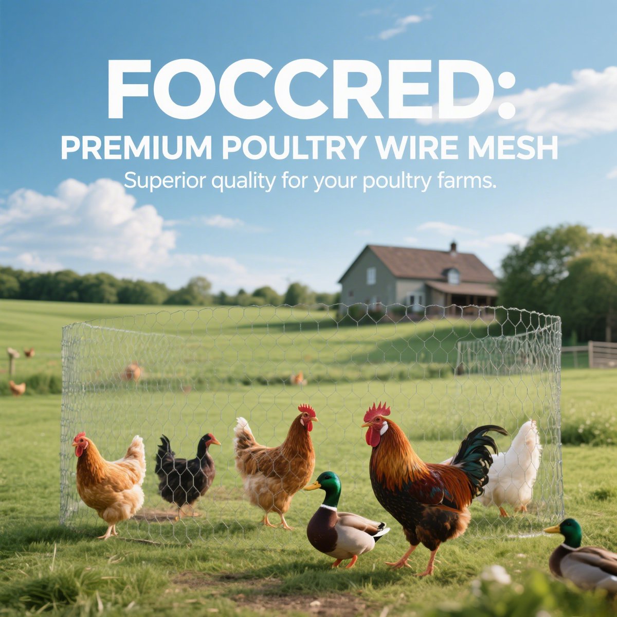 robin08021's tweet image. Versatile &amp;amp; durable. Foccred Hexagonal Wire Mesh is the ideal choice for construction and agricultural needs. 🏗️🌾
Built for corrosion resistance and longevity.
📧 robin@foccred.com
📲 8615110069033
#HexagonalWireMesh #HexagonalMesh #HexMesh #ChickenWireMesh