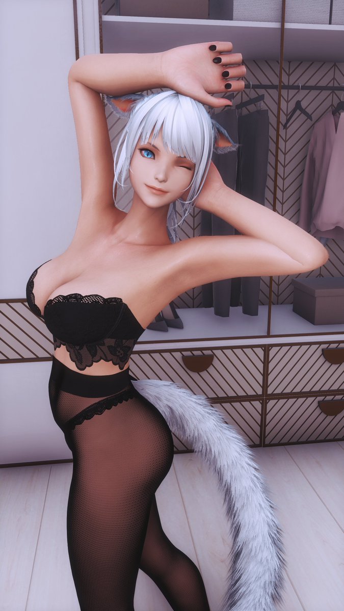 Morning stretch~ 🌄 💙

#GPosers #GPoser #GPose #EorzeaPhotos #FFXIVSnaps #FFXIVGPose #Miqote