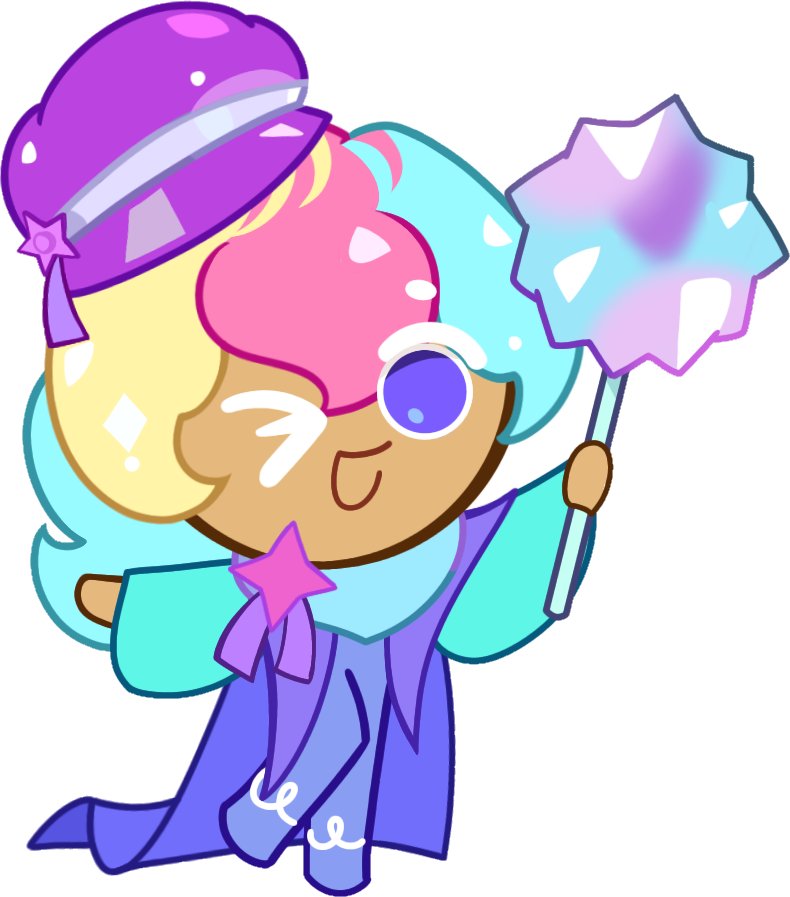 Randomjely's tweet image. "At your service! " 
'Star Jelly Cookie' has Arrived! 🌟

#cookierunkingdom #Cookierunoc #cookierun #oc