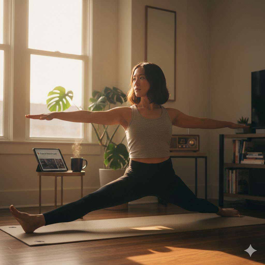 Floraa8386's tweet photo. My morning: pilates, coffee &amp; the Fierce Healthcare Briefing.
#healthcare #morning https://t.co/pPKE7vjEhY