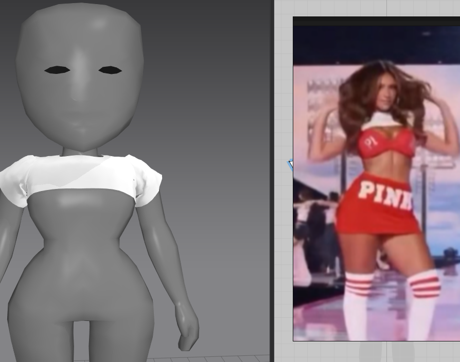 HalrClips's tweet image. hunni let me start. 
#Roblox #RobloxUGC #VSFashionShow