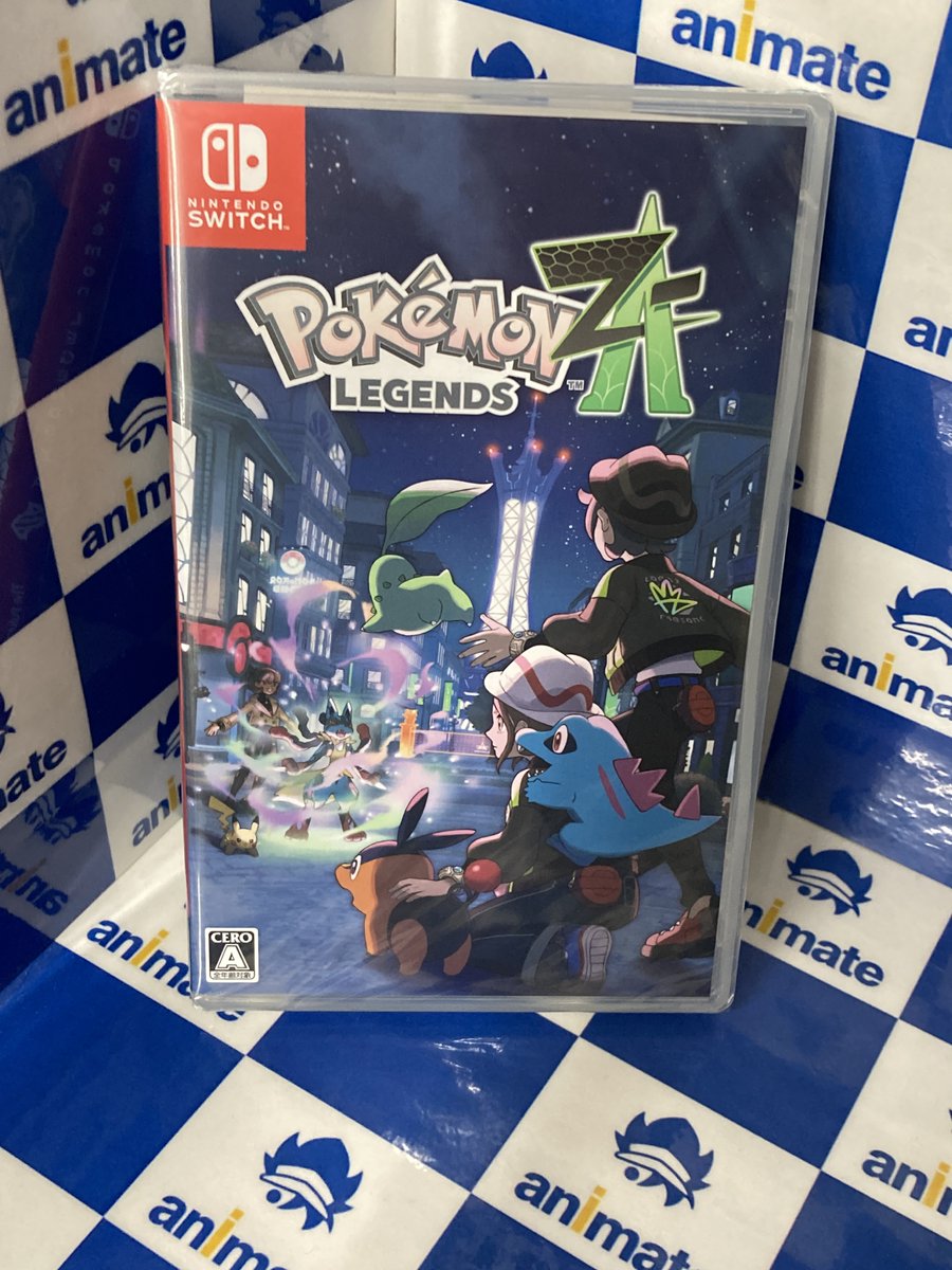 入荷情報】NSW『Pokémon LEGENDS Z-A』入荷しましたとや