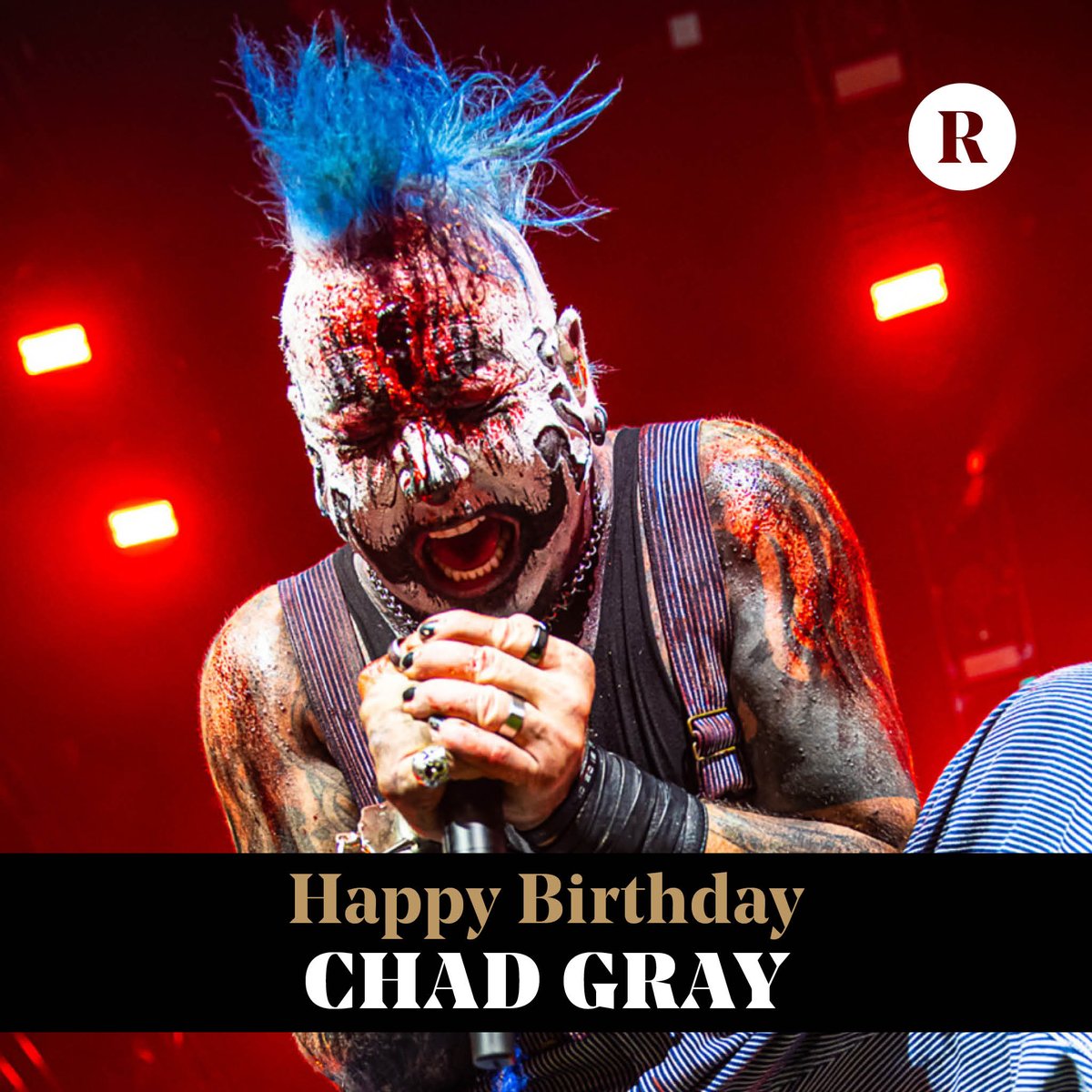Revolvermag's tweet photo. 🎂 Happy birthday, CHAD GRAY!⁠
⁠
What's your favorite MUDVAYNE song? https://t.co/2ijWELQjyL