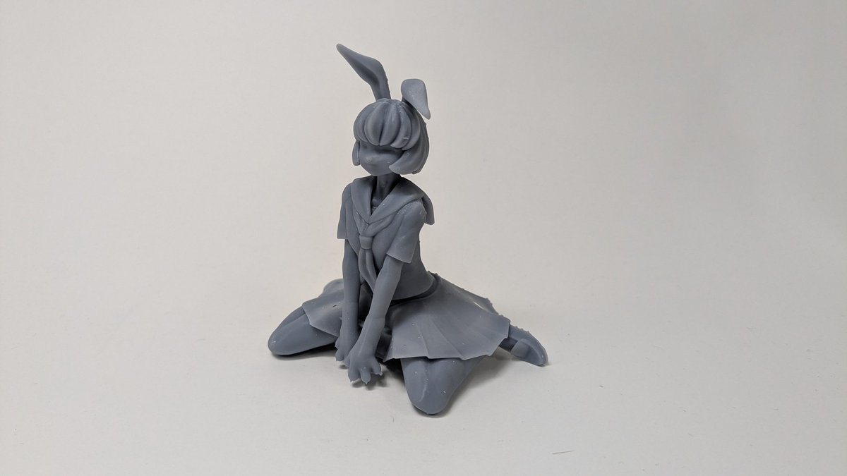 AzurePaddy's tweet image. ワンフェスに出展する作品を仮出力、仮組みを行いました。
＃WF2026冬