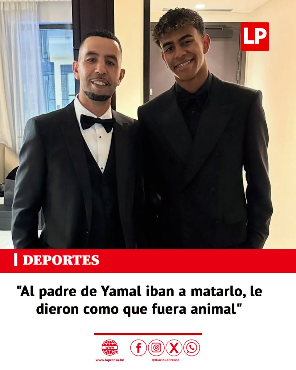 TERRIBLE:
Sale a la luz escalofriantes detalles del atentado que sufrió papá de Lamine Yamal .

laprensa.hn/fotogalerias/d…