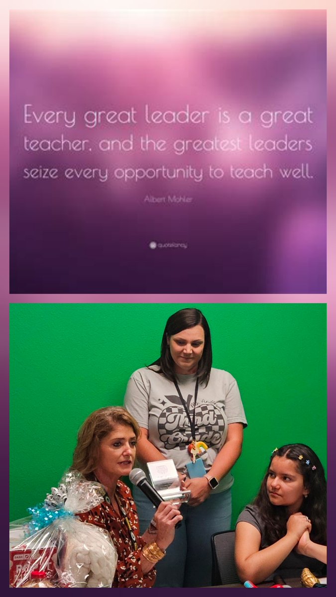 DRico_CTES's tweet image. @KAnderson_SVSA is true diamond-a great teacher & a great leader! No doubt she will rock her new role as teacher of teachers at
@SierraVista_SA! They are so lucky to have you. You will be missed! ❤️