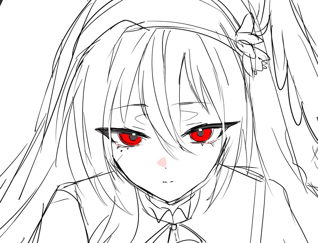 ハロウィンが近いからシスター服を着たスズミを描いてもいいとされている