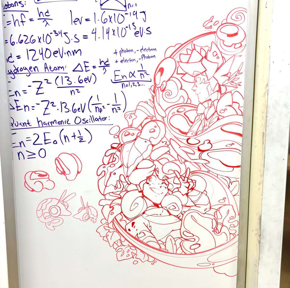 everyday before class i get possessed by the spirit of an expo pen and do a lil somethin'