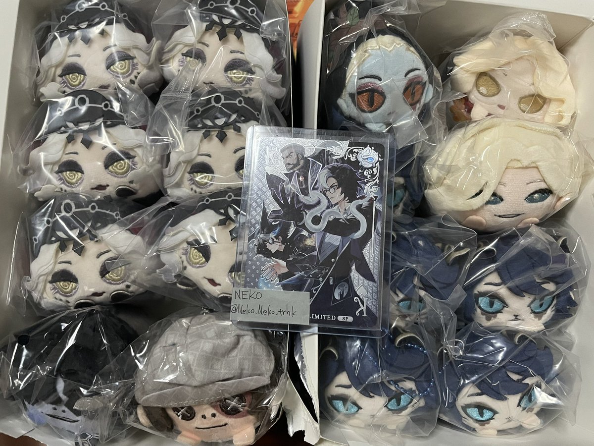 Neko_Neko_trhk's tweet photo. 【交換譲渡】第五人格 IdentityV 星河シリーズ ぬいぐるみ

譲
👑写真家1
隠者5/フールズ1/探鉱者1
心理学者6/写真家1/使徒1

求
同異種夜の番人/固ツイ
星河▶︎1450円＋送料
もちころりん▶︎1155＋送料

↓ https://t.co/NgIR08GUUg