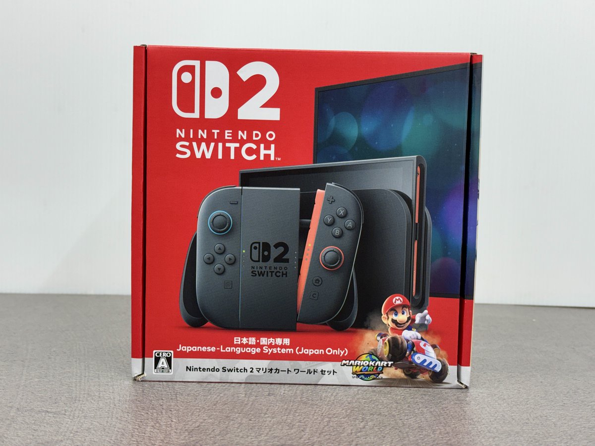 未使用 任天堂 スイッチ2 SWITCH2 買取りました! 在庫が。。。と言い 