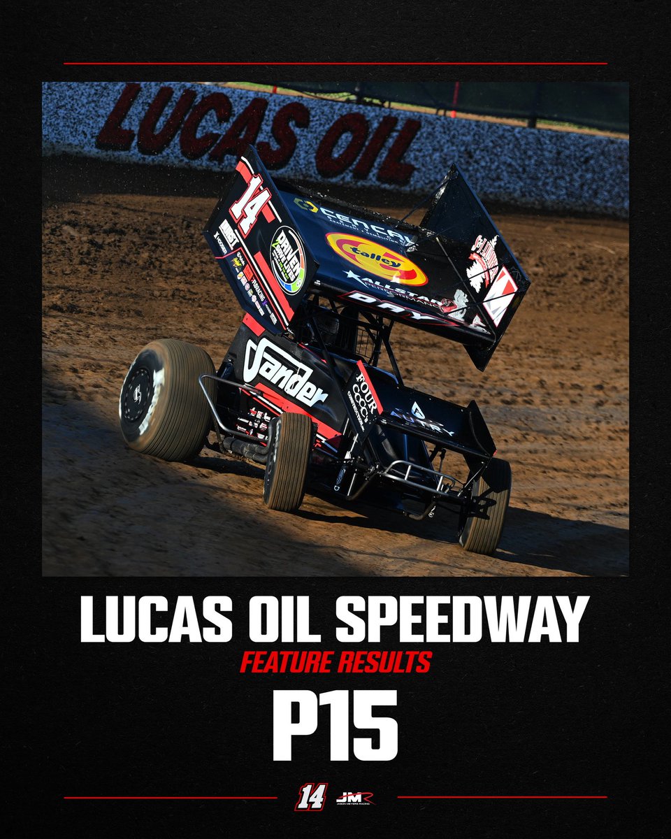 Feature Results from Lucas Oil Speedway.