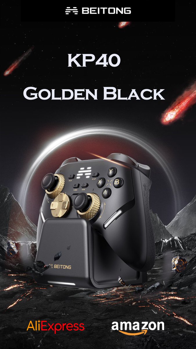 Black. Gold. Bold.
The new KP40 Edition is here. ⚡

TMR Daming Joystick + TMR Trigger 

#BEITONG #BEITONGkp40 #kp40glodenblack #TMRDamingJoystick