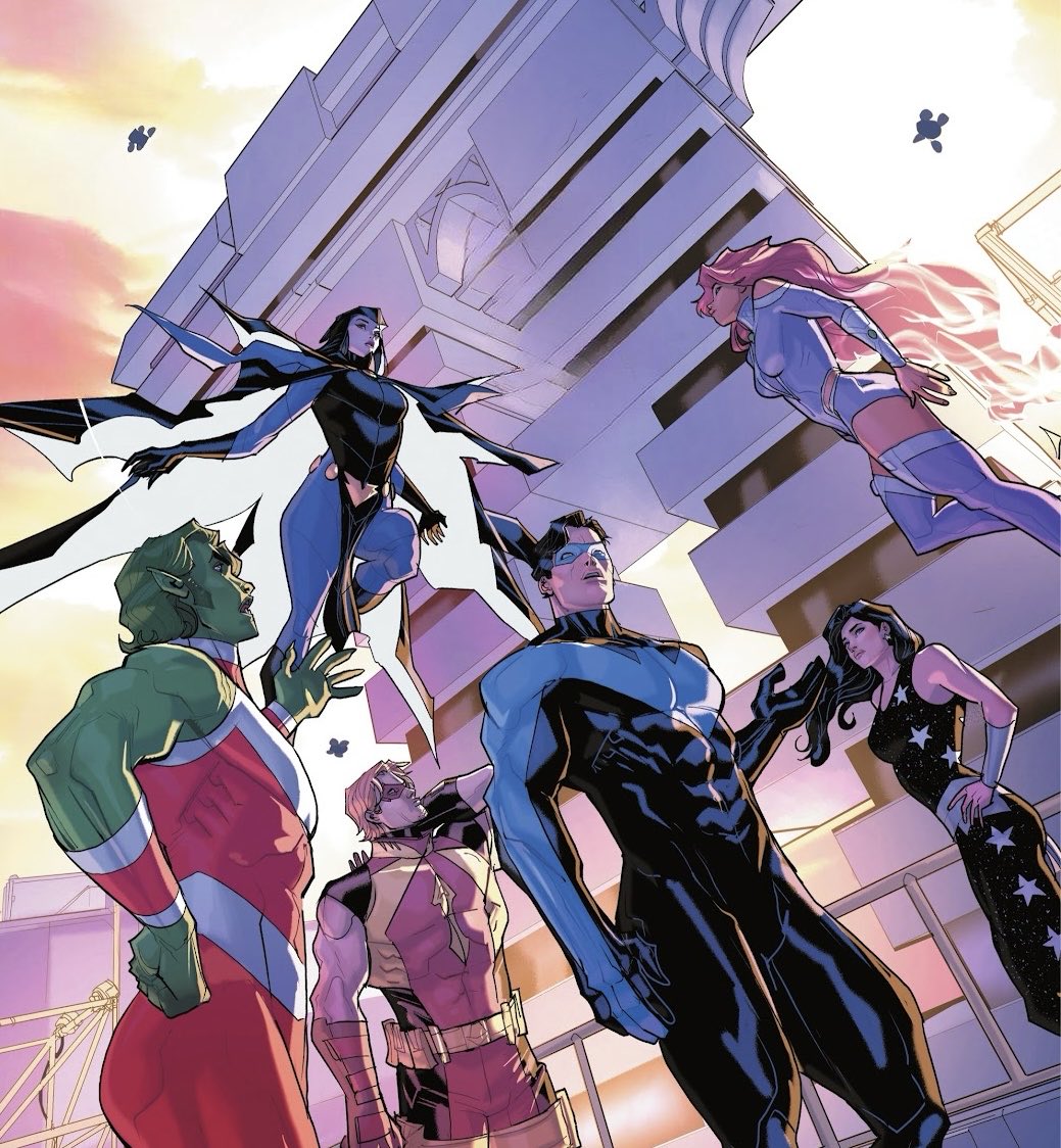 Daily Nightwing ft the Titans!