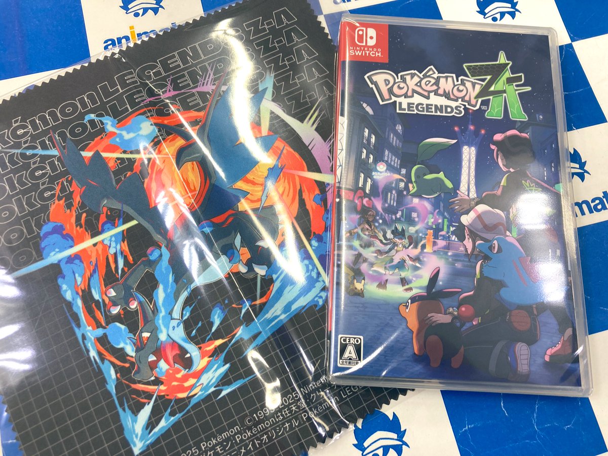商品情報】 【NS】「Pokemon LEGENDS Z-A」好評販売中！ アニメイト
