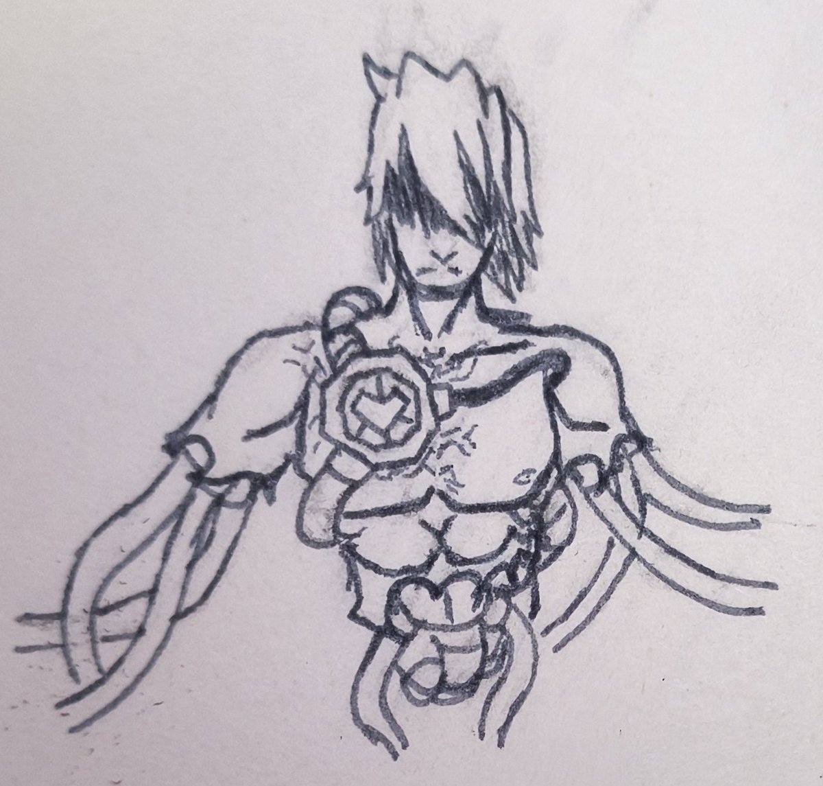 This is what's under the armor btw