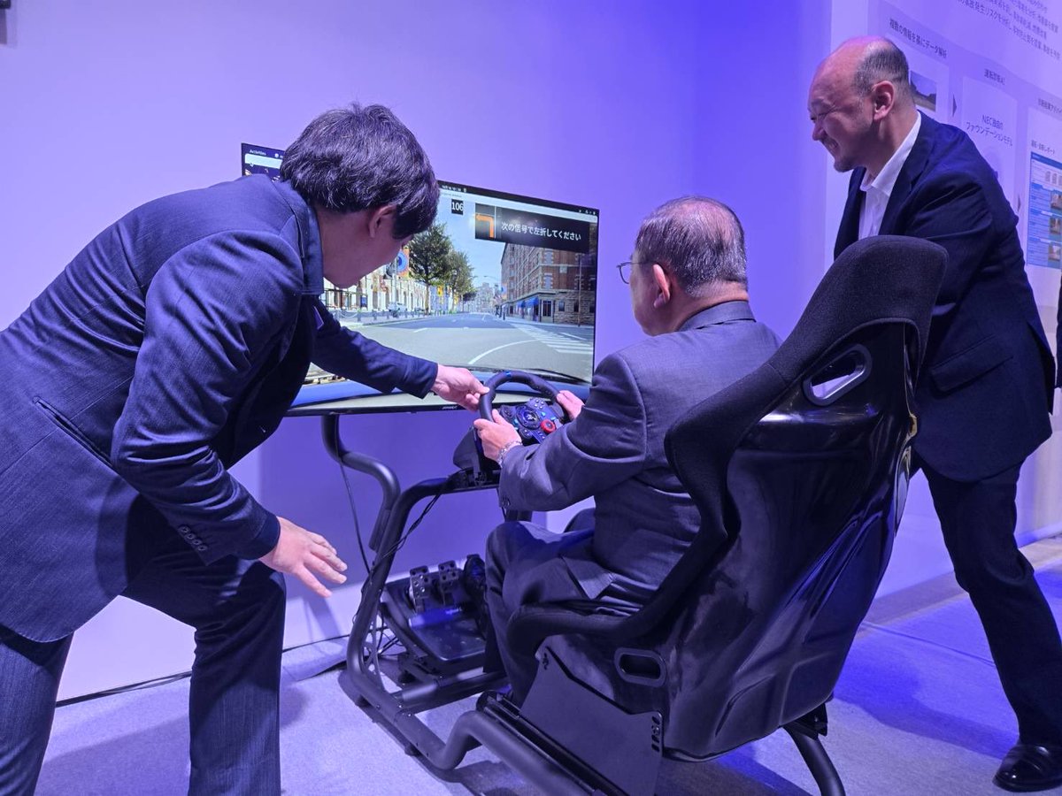 NECの映像認識技術×AIで運転技術を評価するシステム。