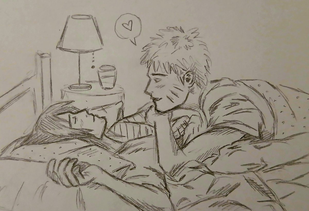 watching him sleep #narusasu #SNSmonth25