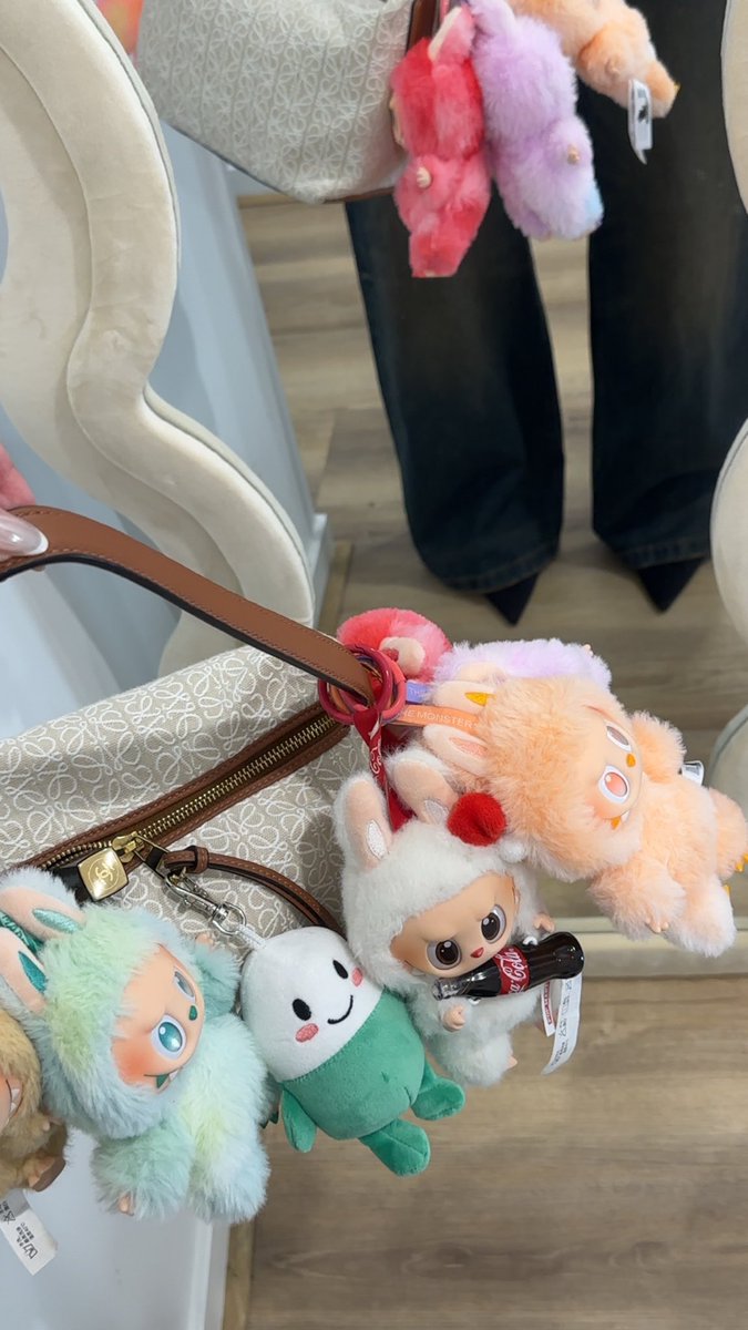 Spot the odd man out! 
Obsessed with my $cupsey chain and plushies