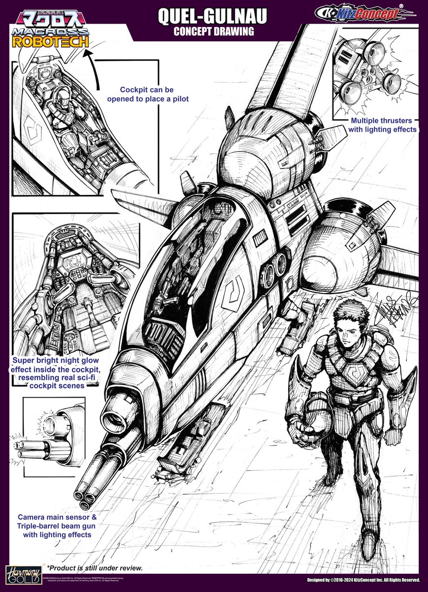 RobotechNews's tweet image. #Robotech: The #Macross Saga Zentradei fighter from KitzConcept now open for preorder!

ORDER HERE: KitzConcept.com

#80s #anime #toys #Fallvibes