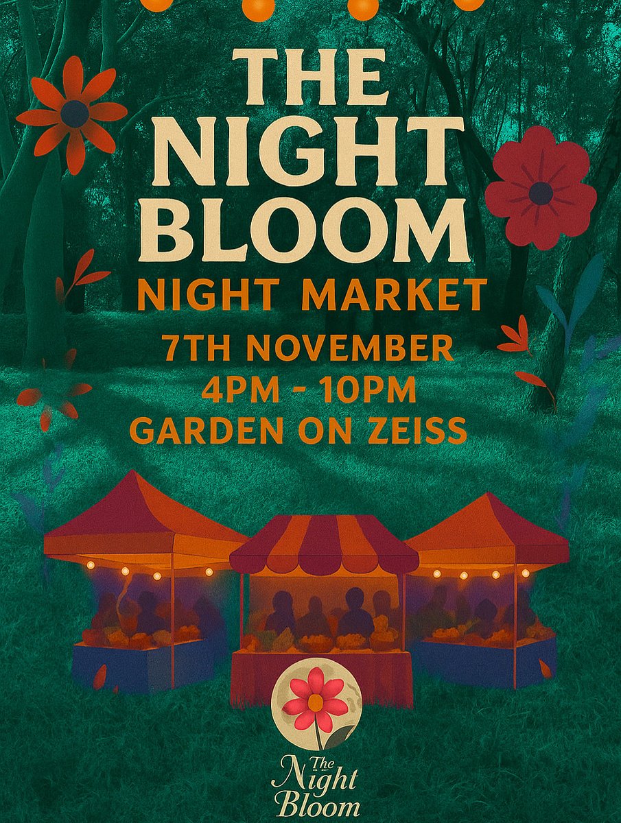 A vibrant night market where community, creativity &amp; culture come alive. 🌙🌸
Explore unique local vendors, handmade treasures, delicious eats, live entertainment &amp; a magical atmosphere under the stars. 🌌
📍Johannesburg | 🗓️ Monthly Market Nights