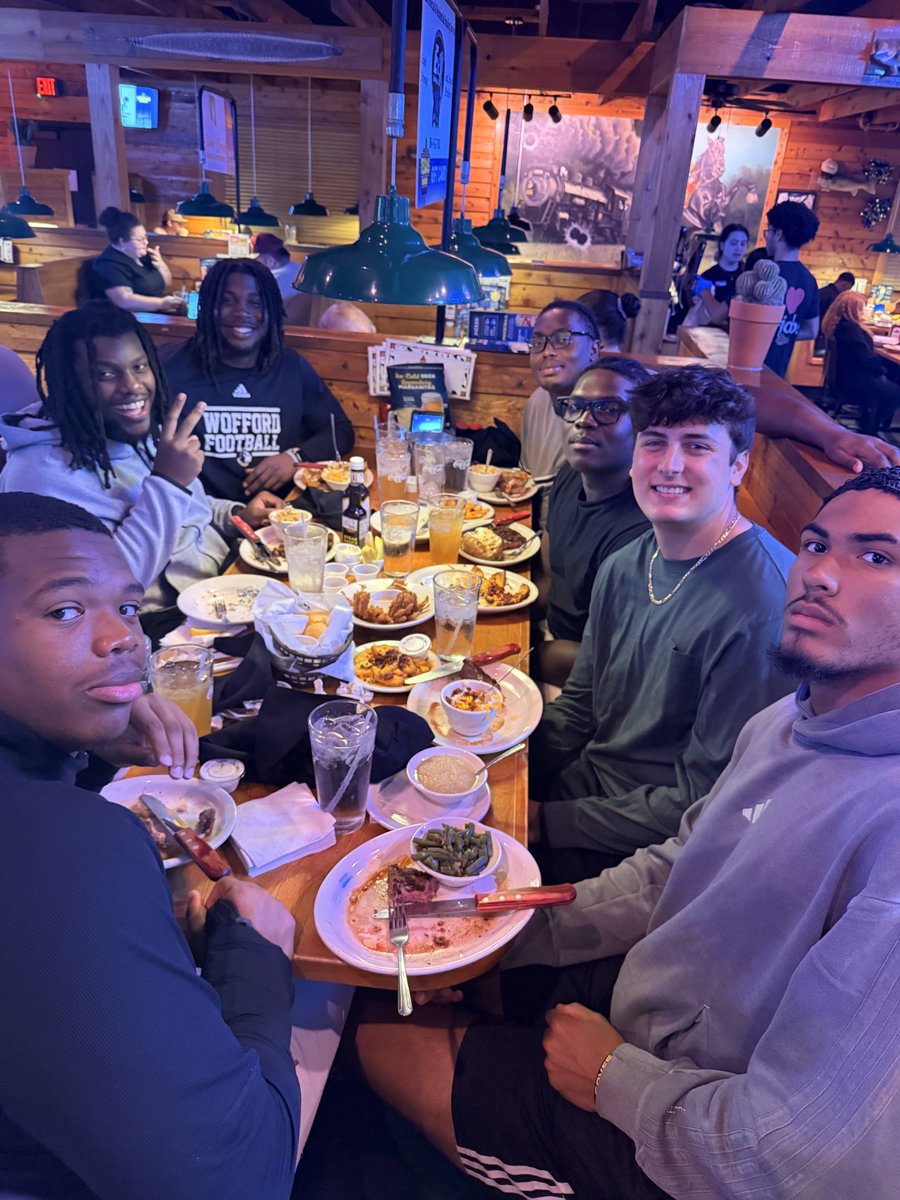 Thankful for times like these with my guys!! #GoTerriers <a href="/Wofford_FB/">Wofford Football</a>