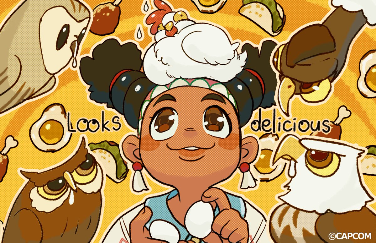 リリーさんもお腹すいたみたいです　画:さくたもさん