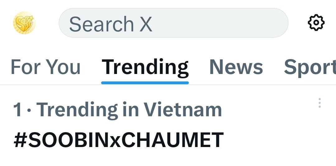 SbssTeam's tweet photo. #1 Trending Việt Nam rồi. Đẩy mạnh lên nữa nào KINGDOM ơiiii

Reply tui kèm hashtag
SOOBIN AT BEE DE CHAUMET POP-UP 
#SOOBINxCHAUMET 
#SOOBIN @Chaumet https://t.co/SCfMTpdALX