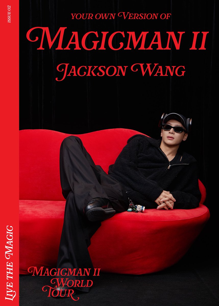 teamwangofcl's tweet image. MAGICMAN 2 WORLD TOUR 2025–2026
YOUR OWN VERSION OF MAGIC MAN II
Cover photo created by @JacksonWang852
Thank you for creating these precious memories with us.
#MAGICMAN2WORLDTOUR
#JACKSONWANGWORLDTOUR
#MAGICMAN2
#JACKSONWANG
#王嘉爾
#잭슨