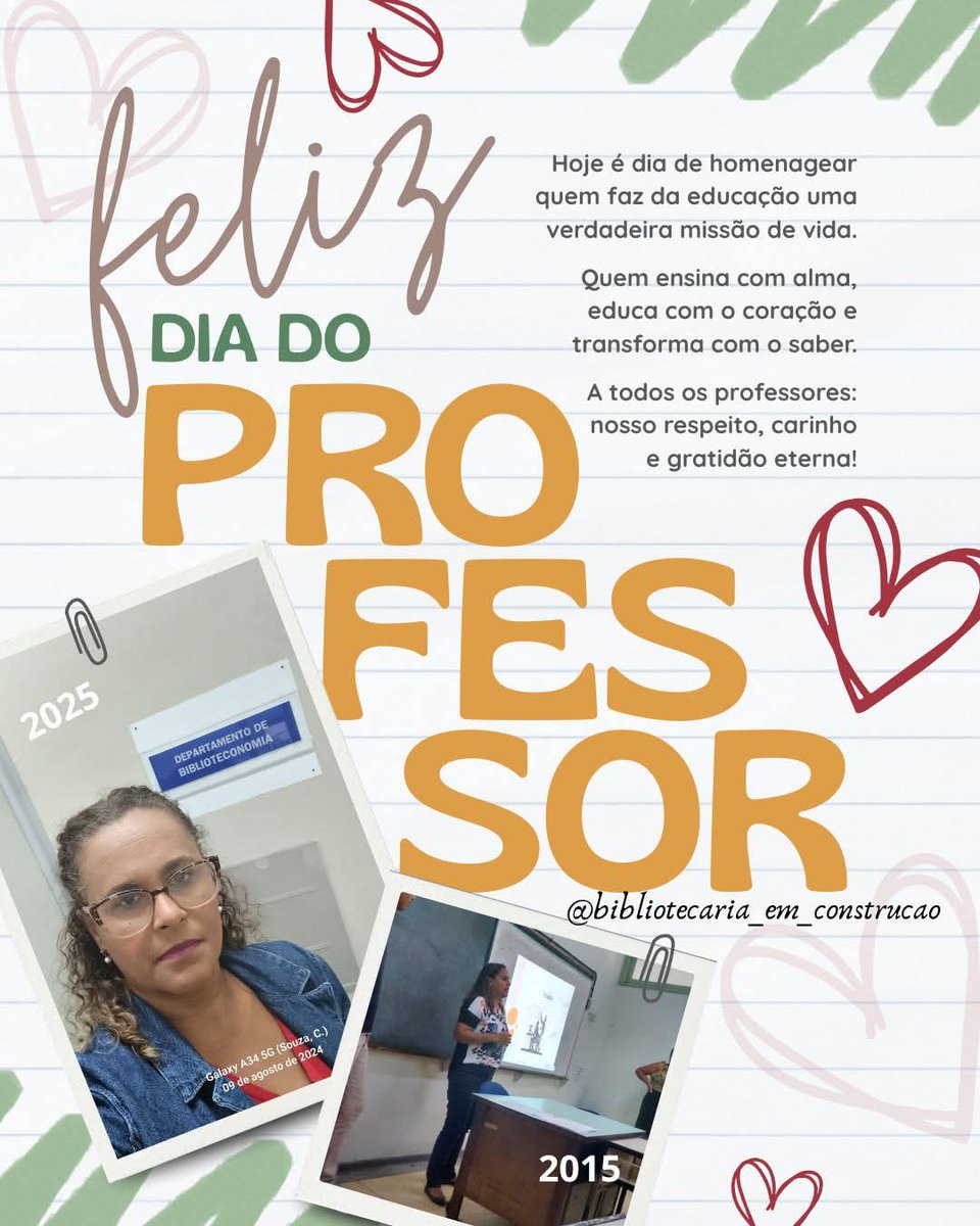 arq_csouza's tweet photo. Feliz em comemorar esta data!
#DiaDoProfessor #professora https://t.co/nnxOUepLK0