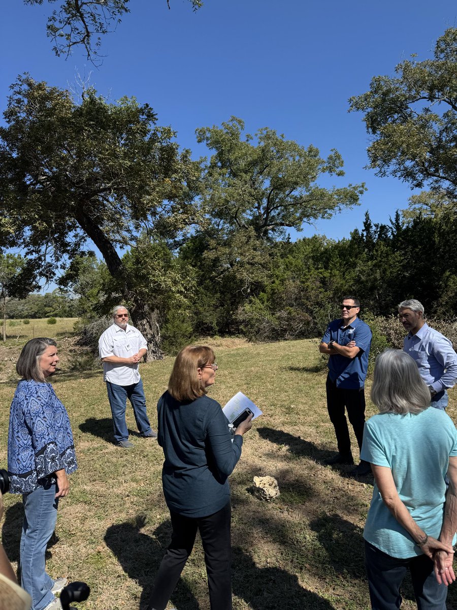 CommishJRod's tweet image. We toured the site of a proposed 3,000-home development called Guajolote Ranch that would require a new wastewater treatment plant. As your Commissioner, I’m committed to keeping our water safe &amp;amp; protected for our families and our future. 

#EdwardsAquifer #WaterProtection