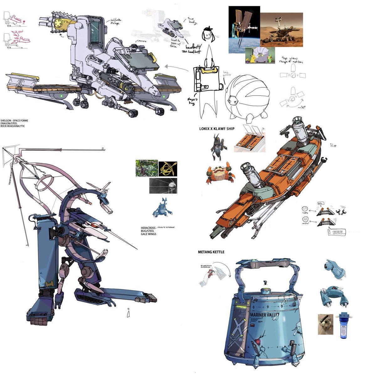 Hi #PortfolioDay ! I'm Jeremy, I like drawing scifi. My contract ended recently, and I'm currently looking for work.
