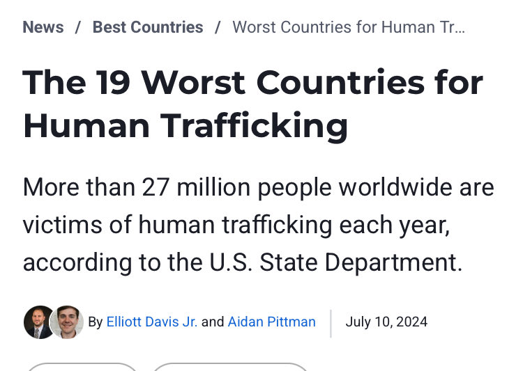 <a href="/marie_ide80526/">Deborah Marie</a> <a href="/quinn_charley21/">🇬🇧Quinn Charley🇺🇸</a> <a href="/MAGACult2/">MAGA Cult Slayer🦅🇺🇸</a> <a href="/mel606060/">Mellow</a> If you deport people to South Sudan, they’re at risk of being trafficked. Here’s the list of countries who condone human trafficking.

state.gov/reports/2025-t…

npr.org/2025/06/23/g-s…

usnews.com/news/best-coun…