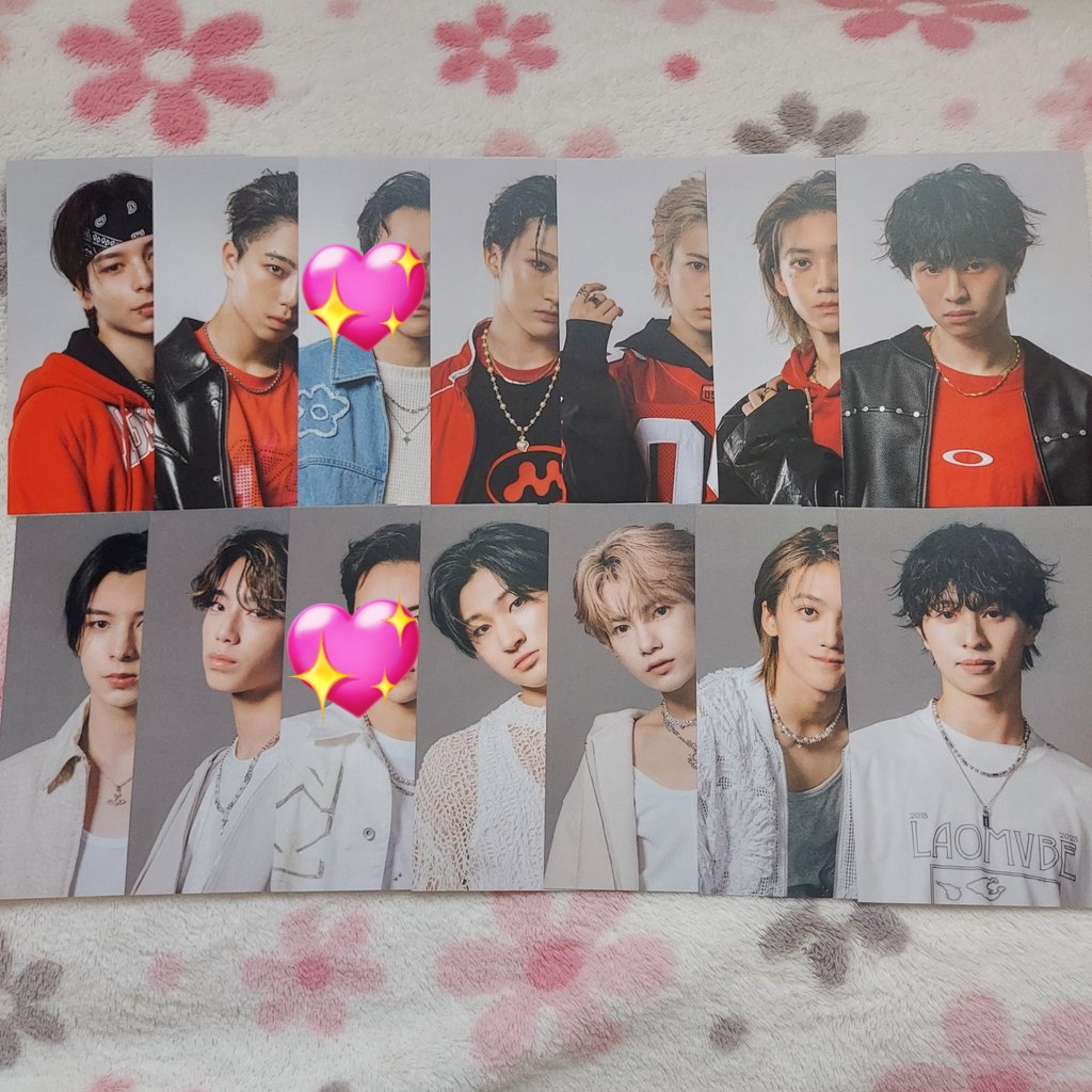 BEFIRST_junon12's tweet image. THE LAST PIECE ラスピ 交換
アクスタ フォトカード ポストカード

【譲】
アダム ゴイチ カンタ ケイ タイチ ユウタ

【求】
ライキ RAIKI 🫑💋
アクスタと4枚目のフォトカ激求です🥺

アクスタはアクスタ同士の交換
紙類は2:1可◎
郵送✉️
#THELASTPIECE交換
#ラスピ交換