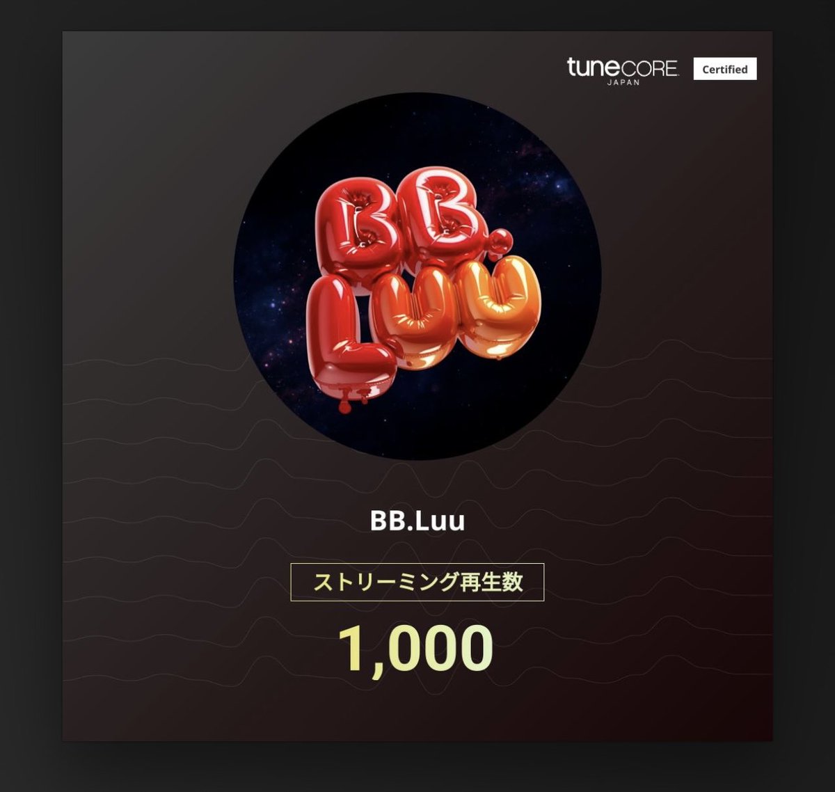 BBLuu_jp's tweet photo. ใปโโโโโโโโโโใป
๐1 week since debut ๐
โฆใปโโโโโโโโโใปโฆ
BB.Luu has just surpassed 1,000 streams!
่ดใใฆใใใ็ใใ
ๆฌๅฝใซใใใใจใใใใใพใ๐๐ง๐โจ
this is only the beginning โ
letโs go higher ๐
๐ชขhttps://t.co/CEllDT5Ynp
#BBLuu #Higher #CheckItNow #QueenBee #NewMusic #ThankYou