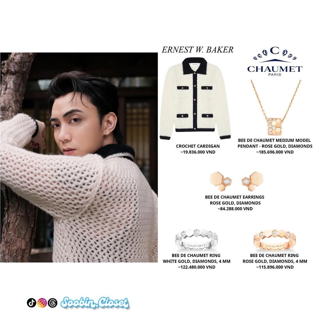 RubyNgoc92's tweet photo. Soobin ready to attend the event of Chaumet today

SOOBIN AT BEE DE CHAUMET POP UP

#SOOBINxChaumet
#BeedeChaumet
#SOOBIN
#SoobinHoangSon https://t.co/ohqHrGhFiT