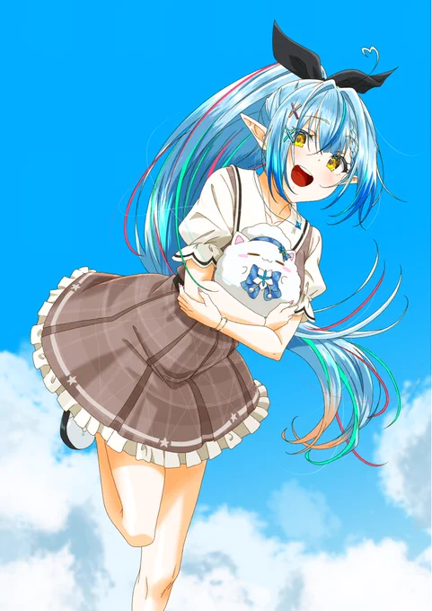今日はポニテなラミィちゃん!!!!