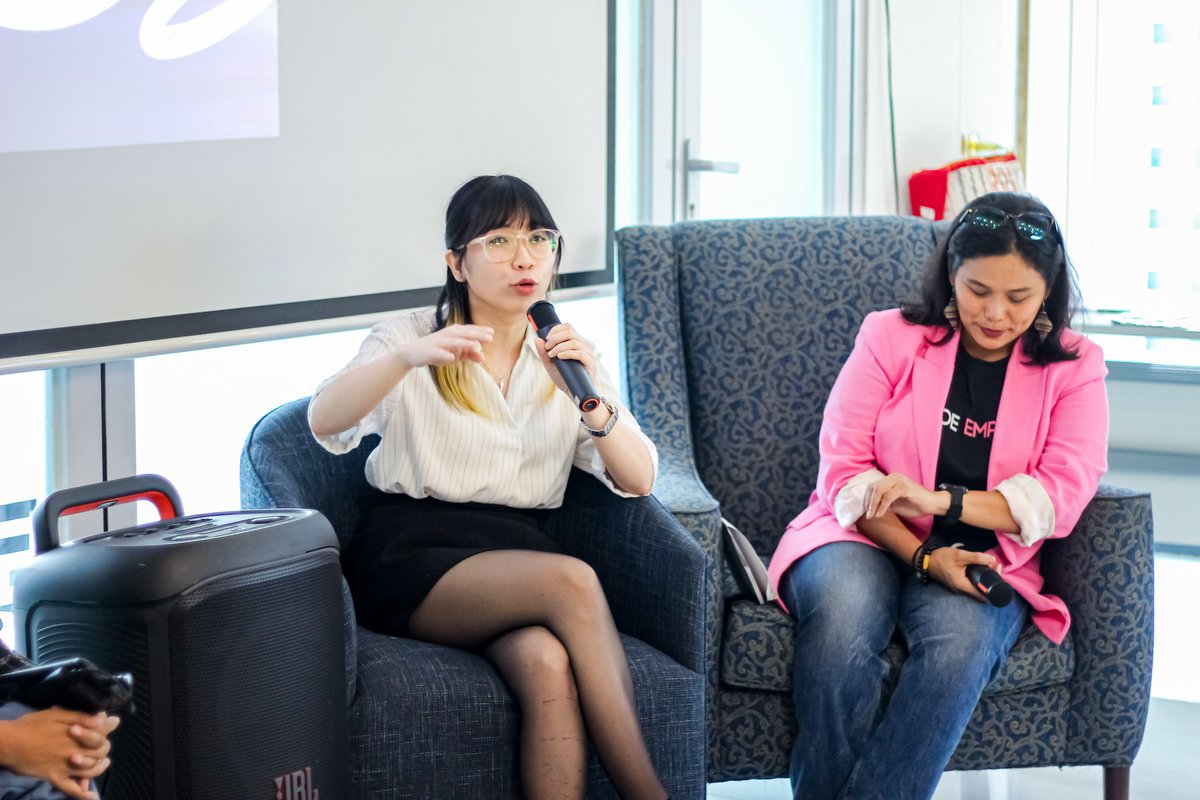 FreiSangil's tweet image. Happy to join this amazing initiative by fellow #IVLP #HNM STEM Alumna, Code Empower! Sharing our tech journey, challenges, and advice to Filipino moms and their daughters who are interested in pursuing coding and tech :)
#STEM #Coding #womeninstem