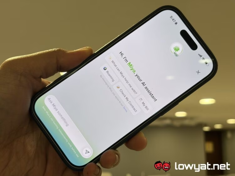 Maxis' Mobile App Now Has Miya, The Telco's Generative AI Assistant

lowy.at/skgiw