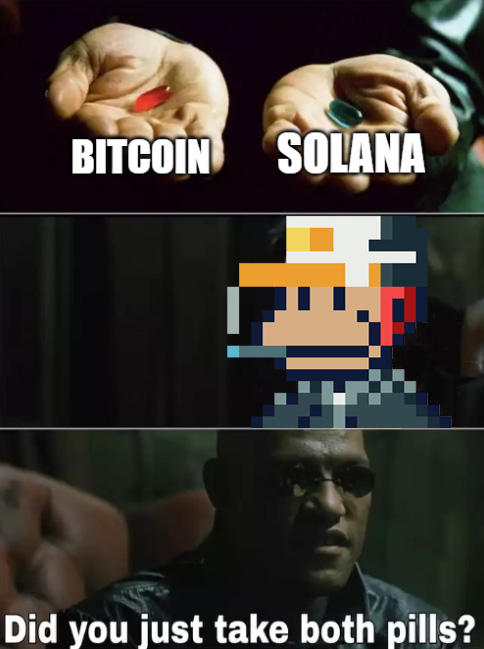 Yes, I did

Are you?

Stake SOL &amp; accumulate BTC