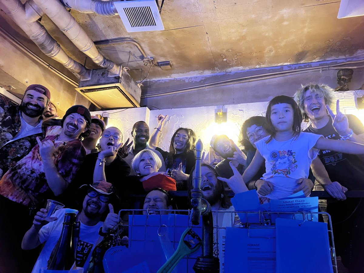 Thank you❣️

Blackwater Railroad Company (Alaska)
ハイファイコーヒーズ
ERI MINAMIGUCHI
Pumpkin Sneakers

アラスカのBRC素晴らしいバンドでした⚡️ポテンシャル高過ぎ&amp;ピュアな人柄がステキすぎる出たステージでした⚡️
本日名古屋明日は奈良、明後日下北沢だそうです❗️