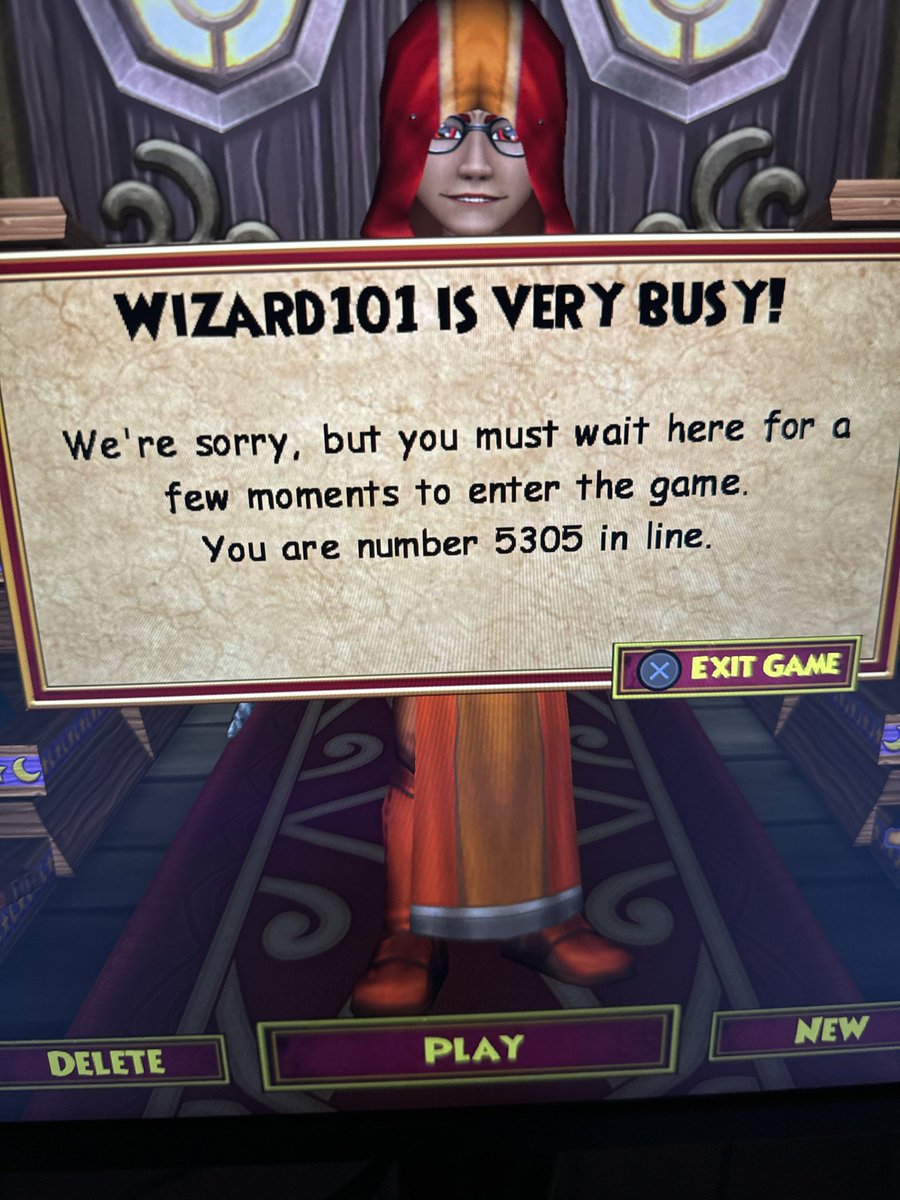 DoccoBell's tweet image. “Oh it’s finally patched! NICE! Now I can…no…NOOOOOOO” #wizard101
