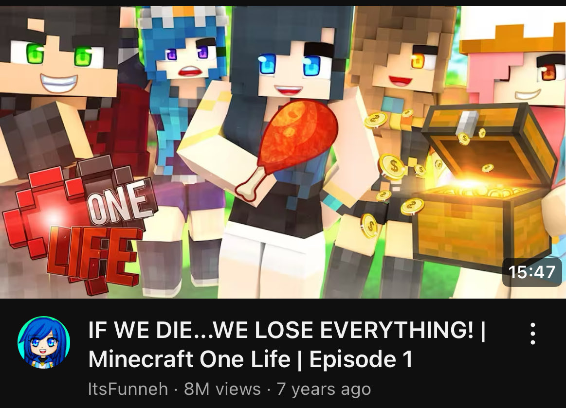 In another life we could’ve had Itsfunneh One Life…