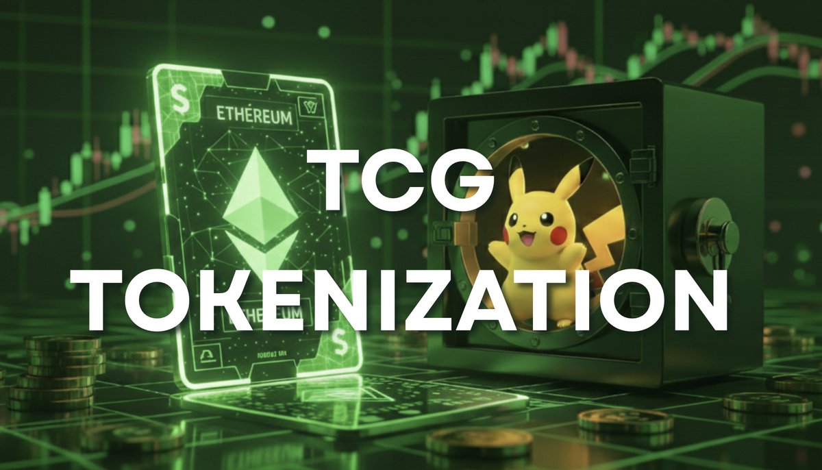 RtreeFinance's tweet image. TCG Tokenization has become a significant emerging on-chain trend. With $124 Million in trading volume last month, what does the future hold for the trend? 
Read our take here: medium.com/@RtreeFinance/…