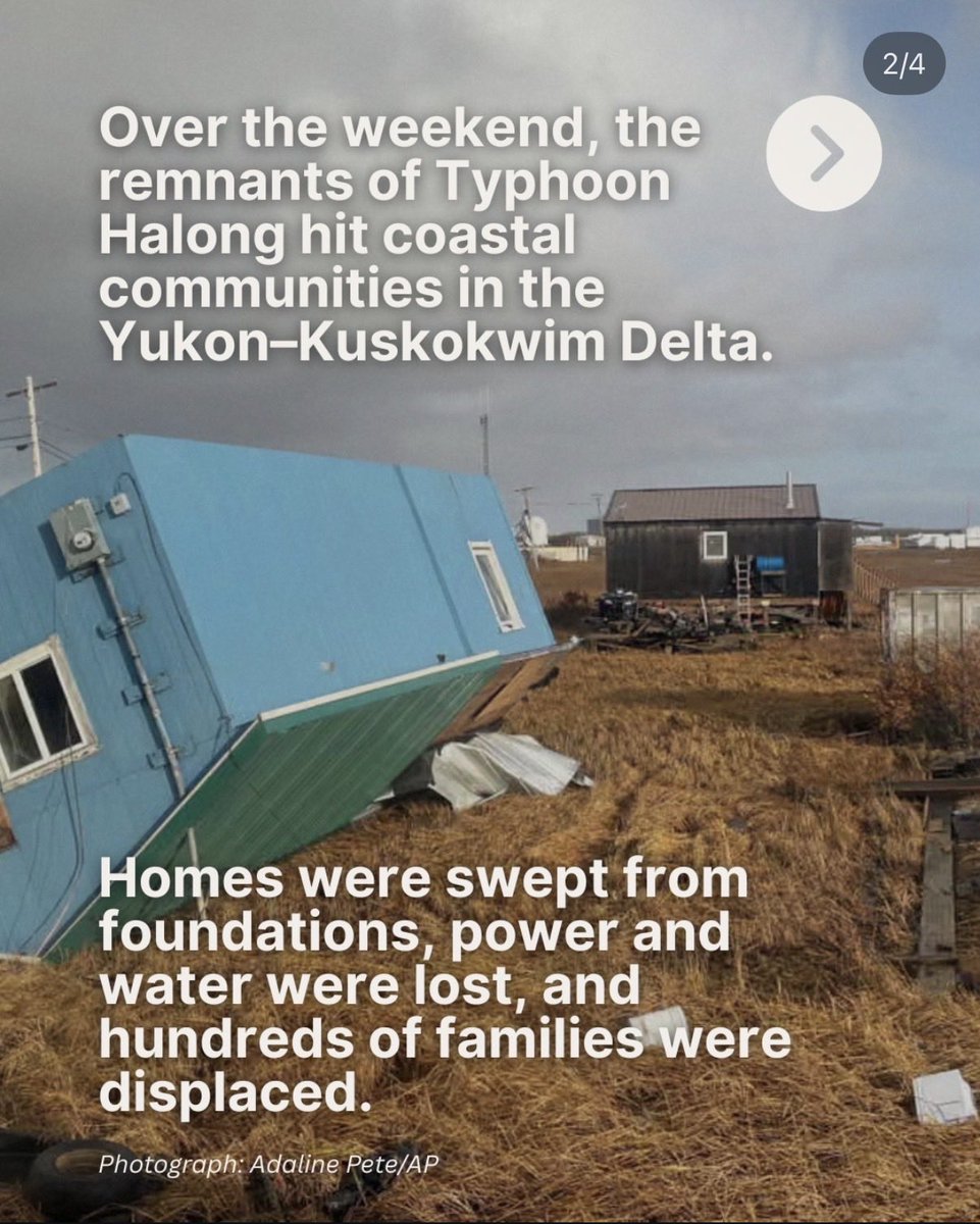 SKIESOFGLVSS's tweet photo. Hii this might be a reach but western Alaska was recently just hit by a typhoon and there’s been no one talking about it. Pls RT to help spread the word and donate as these small communities are remote they need all the help they can get. Thread of links below: https://t.co/kjMagPSbAg