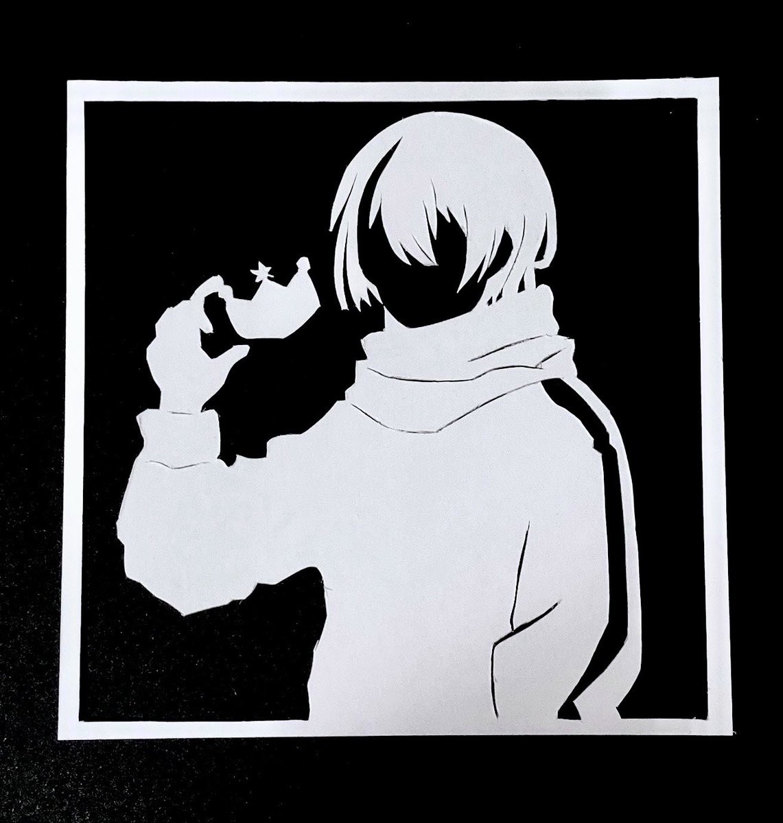 厚紙切り抜き #ふられあーと